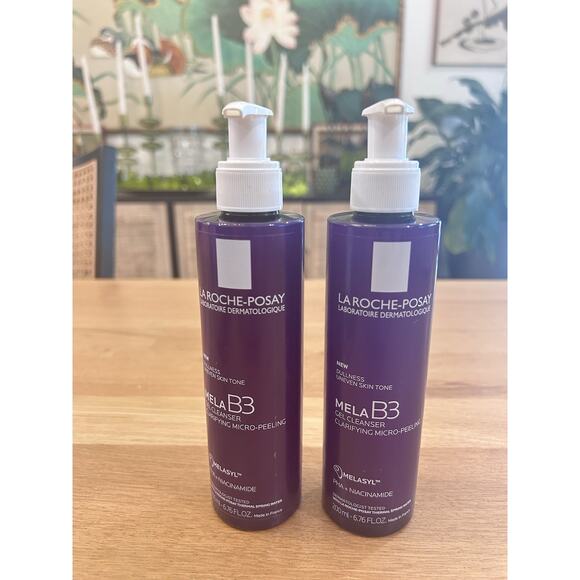 Lot of 2 Bottles Of LA Roche-Posay Mela B3 Micro Peeling Gel 200ml - Picture 1 of 2